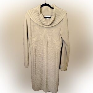 Taupe sweater dress,XL